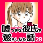 28　嘘つきな彼氏（推し）を懲らしめた話